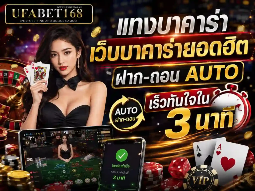 แทงบาคาร่า เว็บบาคาร่ายอดฮิต