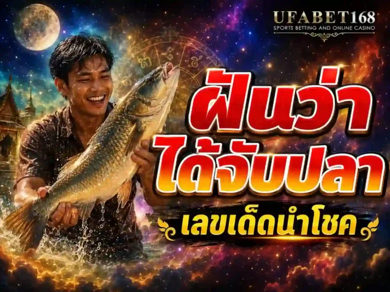 ฝันว่าได้จับปลา เลขเด็ดนำโชค