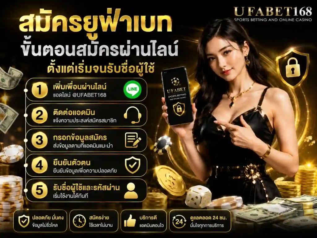 สมัครสมาชิก สมัครยูฟ่าเบท